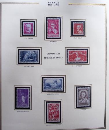 1900-1940, Collection de France un 1 classeur Présidence,
