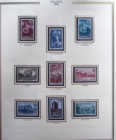 1900-1940, Collection de France un 1 classeur Présidence,