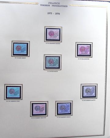 1900-1940, Collection de France un 1 classeur Présidence,
