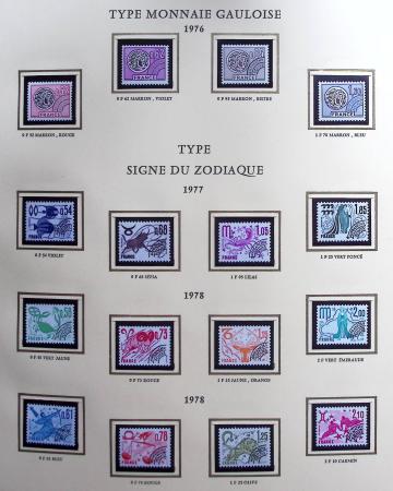 1900-1940, Collection de France un 1 classeur Présidence,