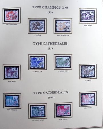 1900-1940, Collection de France un 1 classeur Présidence,