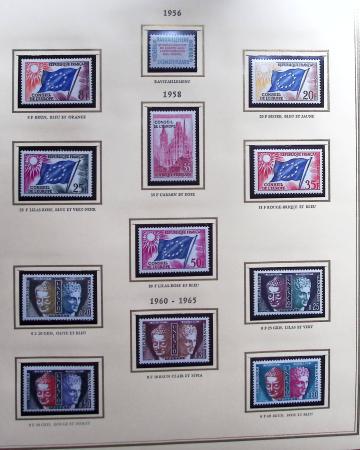 1900-1940, Collection de France un 1 classeur Présidence,
