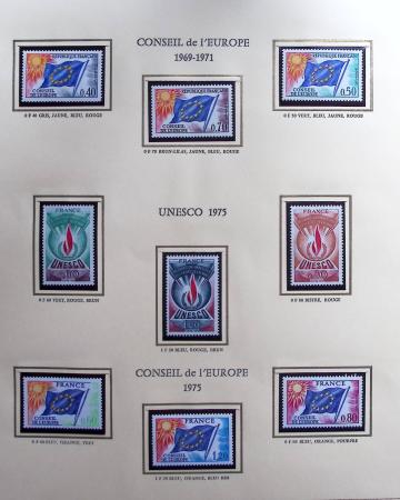 1900-1940, Collection de France un 1 classeur Présidence,