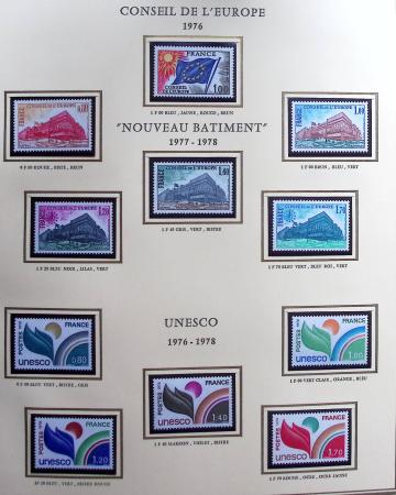 1900-1940, Collection de France un 1 classeur Présidence,