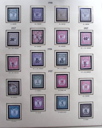 1900-1940, Collection de France un 1 classeur Présidence,