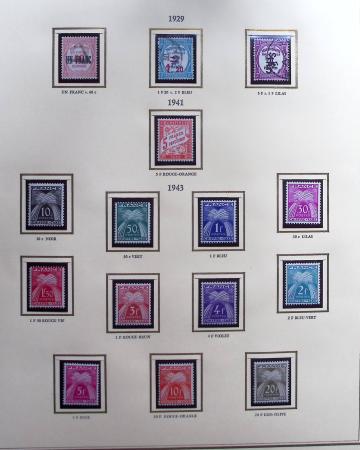 1900-1940, Collection de France un 1 classeur Présidence,