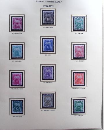 1900-1940, Collection de France un 1 classeur Présidence,
