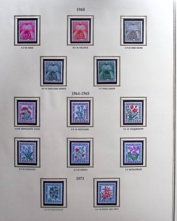 1900-1940, Collection de France un 1 classeur Présidence,