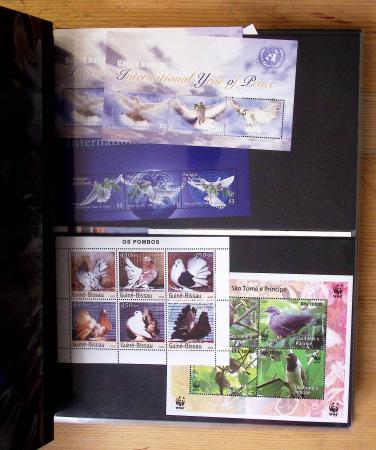 1870-2020, Jolie collection sur le thème des pigeons