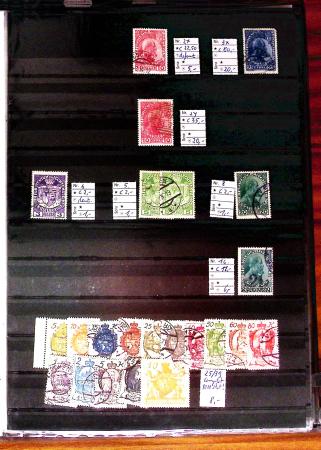 1912-80, Useful mint and used stock in four stockbooks,
