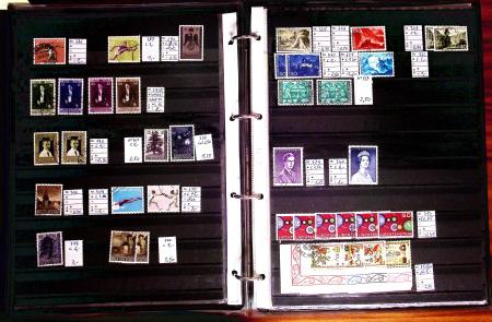 1912-80, Useful mint and used stock in four stockbooks,