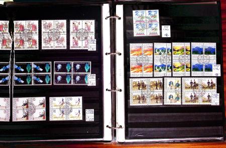1912-80, Useful mint and used stock in four stockbooks,