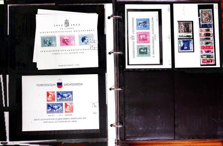 1912-80, Useful mint and used stock in four stockbooks,