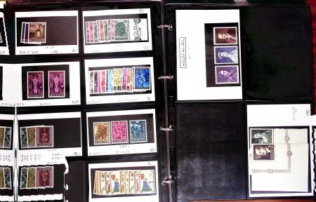 1912-80, Useful mint and used stock in four stockbooks,