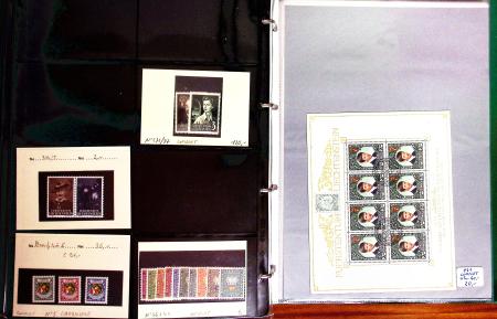 1912-80, Useful mint and used stock in four stockbooks,