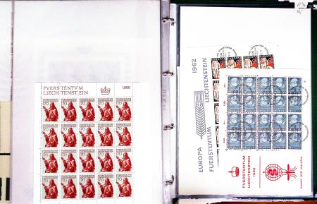 1912-80, Useful mint and used stock in four stockbooks,