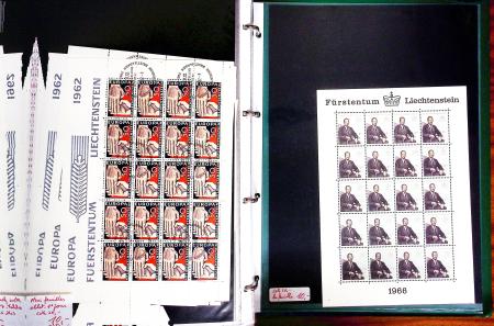 1912-80, Useful mint and used stock in four stockbooks,