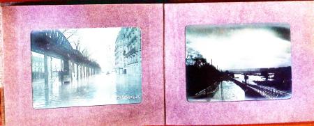 1900-10env. Deux petits albums de CARTES POSTALES avec