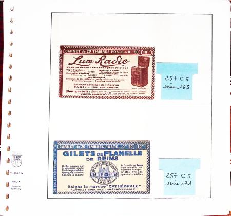 1921-2012, CARNETS : Lots de carnets dont 158-C 2,
