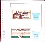 1921-2012, CARNETS : Lots de carnets dont 158-C 2,