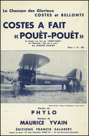 10 documents divers dont photo dédicacée de Maurice Rossi, programme du meeting de Vincennes (mai 1931), brochure Blériot Paris 1911. TB