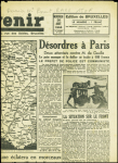 7 journaux de Bruxelles dont l'avenir (30 aout 1944 - dernier numéro sous domination allemande), La Dernière Heure