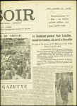 7 journaux de Bruxelles dont l'avenir (30 aout 1944 - dernier numéro sous domination allemande), La Dernière Heure
