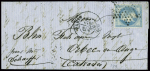 N°29 obl étoile muette + CAD "Paris (60)" (26 sept 70) sur ballon monté pour Orbec-en-Auge (Calvados), arrivée 21 oct (Le Victor Hugo probable). TB