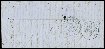 N°29 obl étoile muette + CAD "Paris (60)" (26 sept 70) sur ballon monté pour Orbec-en-Auge (Calvados), arrivée 21 oct (Le Victor Hugo probable). TB