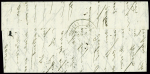 N°37 obl étoile muette + CAD "Paris (60)" (27 oct 70) sur ballon monté pour Orbec-en-Auge (Calvados, arrivée 4 nov (Le Colonel Charras). TB