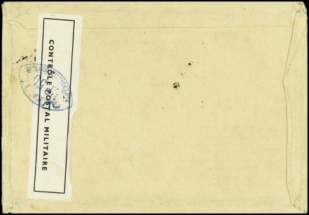 Env à en-tête "Kriegsgefangenenpost" avec CAD "Berlin-Charlottenburg" (5.2.40) pour un blessé allemand à l'hopital militaire de Châlons sur Marne, RR