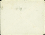 Lettre en franchise avec obl mec de Paris (15.2.1940) + cachet rouge "Légion Garibaldienne - siège central 224 rue de Rivoli - Paris 1er" et griffe rouge