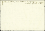 Lettre en franchise avec ancien CAD de 1915 réutilisé en 1939 "Trésor et postes 134" (13.9.1939). TB