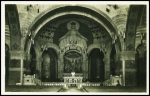 Carte postale en franchise de Lourdes (1940) avec cachet noir "Train sanitaire n°7 SO midi - Le gestionnaire". TB