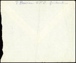 Côte des Somalis n°162 obl Djibouti sur lettre avec rare CAD "Djibouti naval" (21.1.40). Frappe TB
