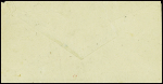 Allemagne n°717 obl Buchenwald (28.4/44) sur env d'un déporté français avec en-tête "Konzentrationslager Weimar - Buchenwald" et griffe violette