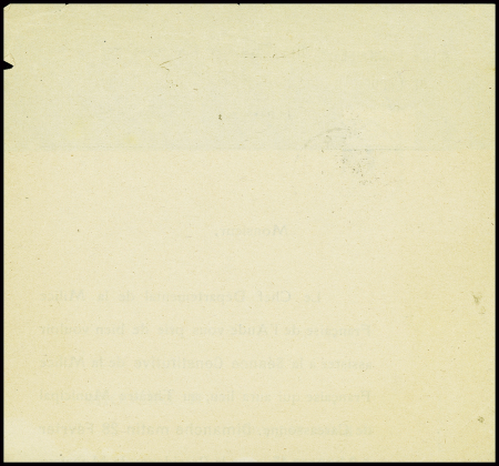 N°549 obl CAD "Narbonne Aude" (28.2.43) sur imprimé à en-tête "Milice française de l'Aude". : convocation à l'assemblée constitutive de la Milice de l'Aude