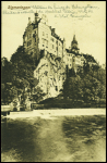 N°517 en mixte avec Allemagne n°710B obl grand CAD illustré "Sigmaringen Kreisstadt" (16.1.45) sur carte postale adressée à un garde du maréchal Pétain