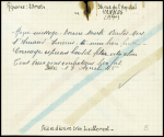 Rare petit message Croix-Rouge de fortune AFF n°549 + 652 obl Vannes Morbihan (1945) de Quiberon pour Ermont avec cachet ovale noir de censure