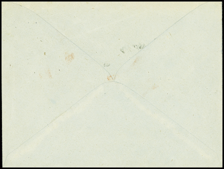 Lettre en franchise de Rochefort avec cachet rouge à croix de Lorraine "Transmissions Bir Hacheim". TB
