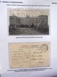 Classeur rouge de bureau contenant une collection de 108 cartes postales avec cachets d'hôpitaux (dont des bénévoles) du Tarn et Garonne