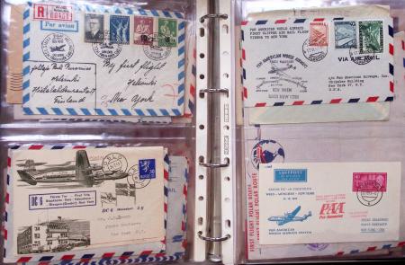Album noir de 123 premiers vols : USA, Canada et Atlantique nord (1928 - 1975)