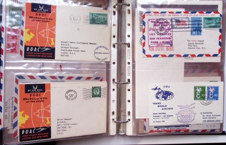 Album noir de 123 premiers vols : USA, Canada et Atlantique nord (1928 - 1975)