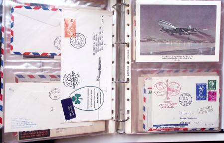 Album noir de 123 premiers vols : USA, Canada et Atlantique nord (1928 - 1975)