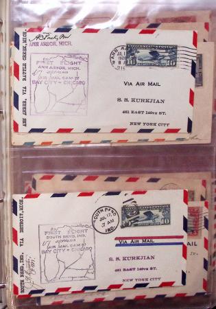 Album noir de 123 premiers vols : USA, Canada et Atlantique nord (1928 - 1975)