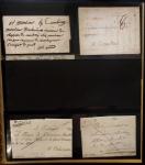 Album Safe noir du Nord : Ancien Régime à 1900 : Le Quesnoy et diverses localités, cursives, PP à numéros, noms révolutionnaires : 57 Nord-Libre (2)