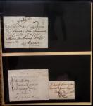 Album Safe noir du Nord : Ancien Régime à 1900 : Le Quesnoy et diverses localités, cursives, PP à numéros, noms révolutionnaires : 57 Nord-Libre (2)
