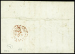 Nord : marque ronde ornée d'une fleur de lys "Déboursé de Douay" (L14 - SD), ind 30. RR et TB