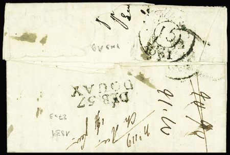 MP "Deb 57 Douay" (1831 - 27x9mm), ind 19. TB