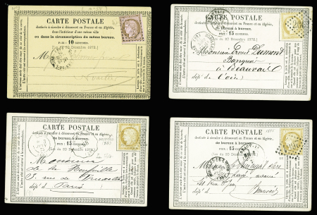 Oise : 43 plis de Noailles : MP à numéros , T12, n°3 obl. Grille + T15 "Noailles de l'Oise" (3 fev 49), lettres taxées dont taxe n°2 obl. T15 (oct 1859)